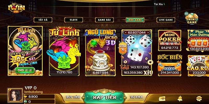 Game bài Iwin - thế giới trò chơi đa dạng